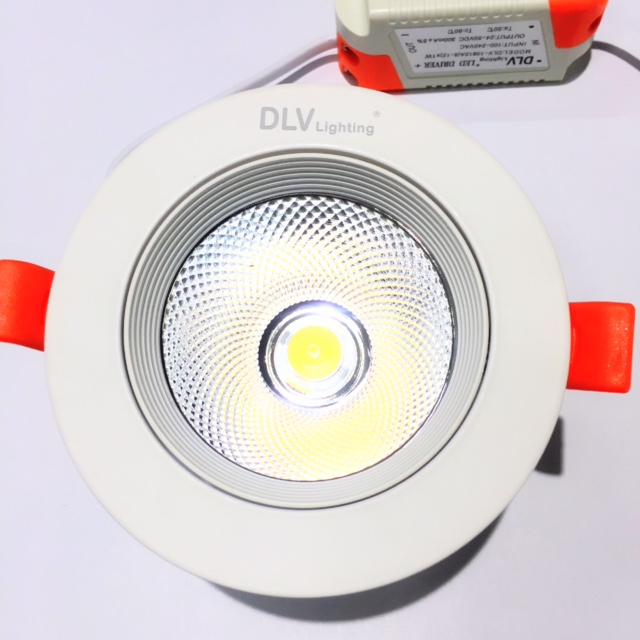 Đèn LED âm trần mặt tròn COB 5W (DLV-D554)